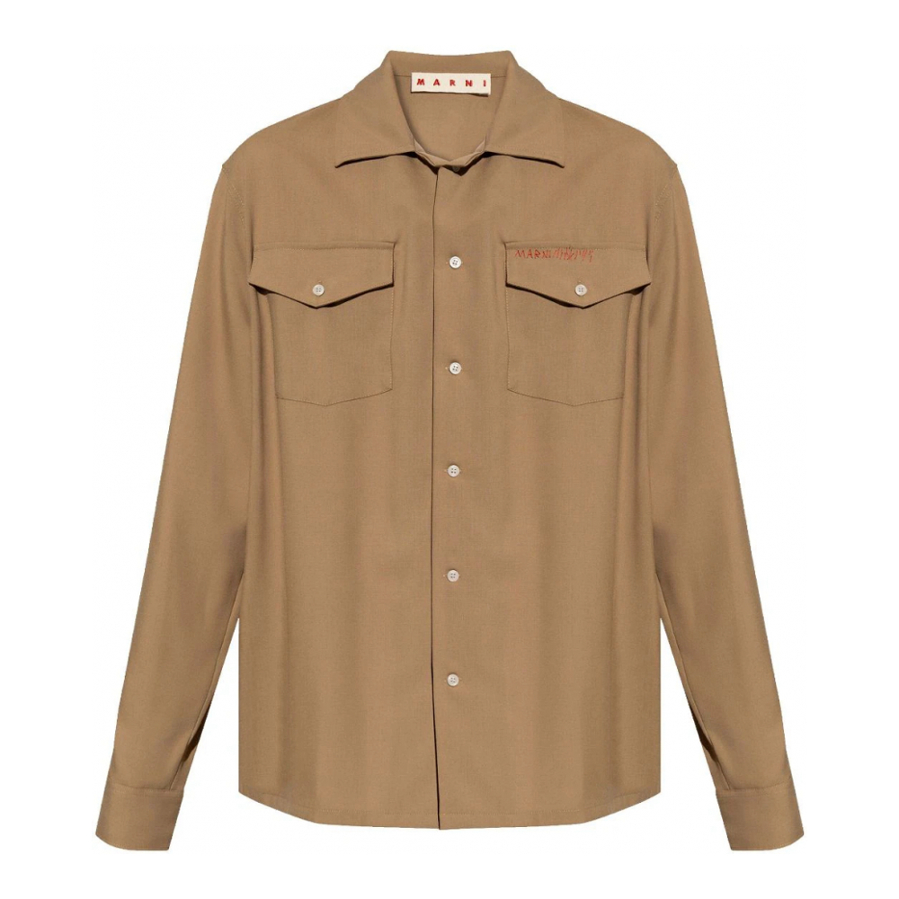 Chemise 'Logo-Appliqué' pour Hommes