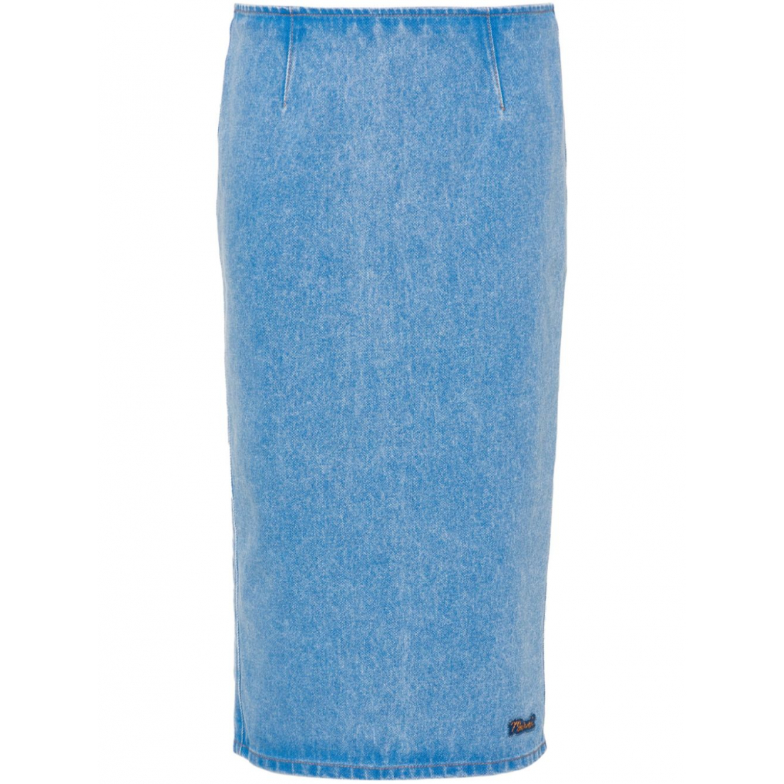 Jupe crayon 'Logo-Patch Denim' pour Femmes