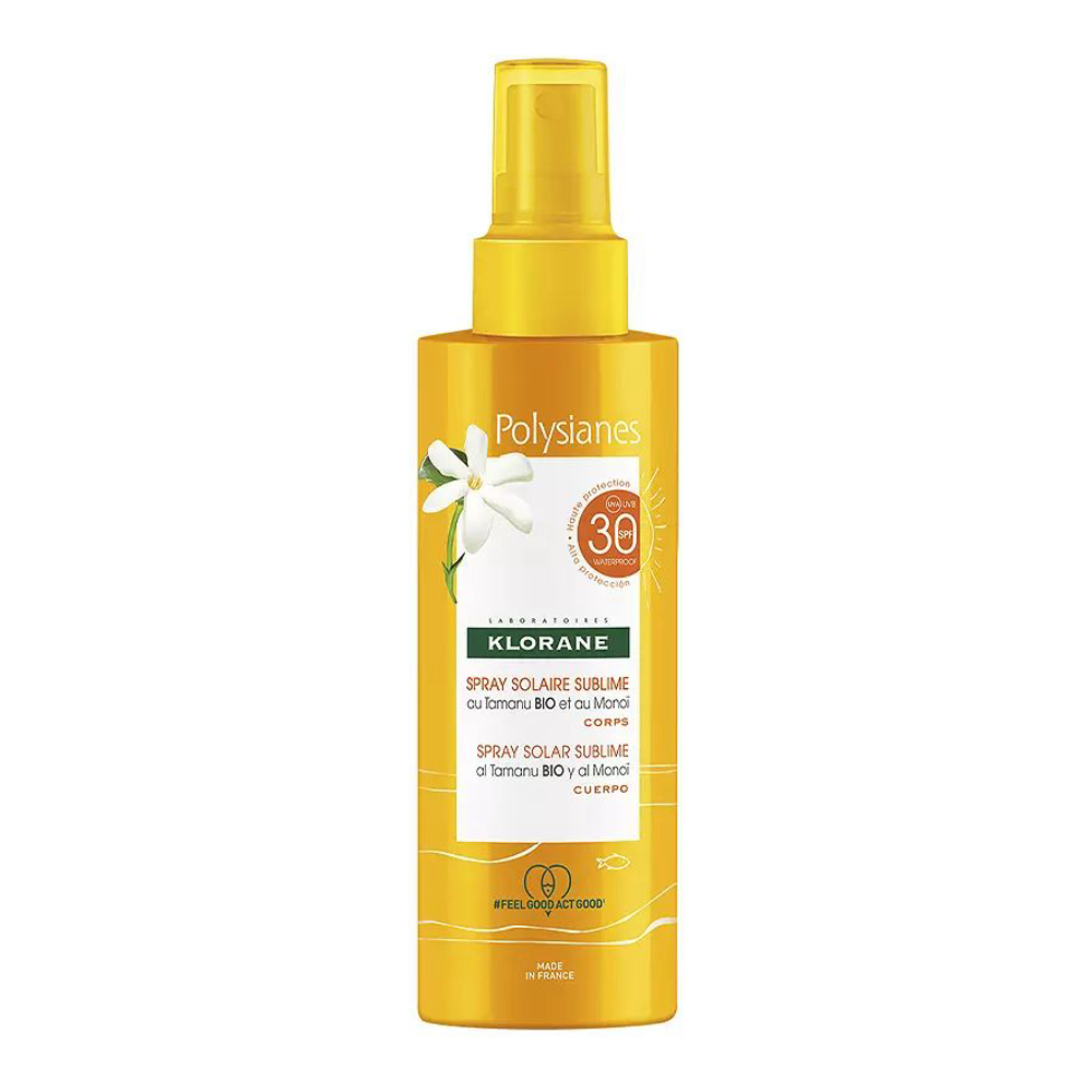 Polysianes Spray Solaire Sublime au Monoï et Tamanu Bio SPF30 - 200 ml