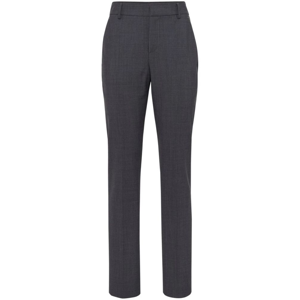 Pantalon 'High-Waist Tapered-Leg' pour Femmes