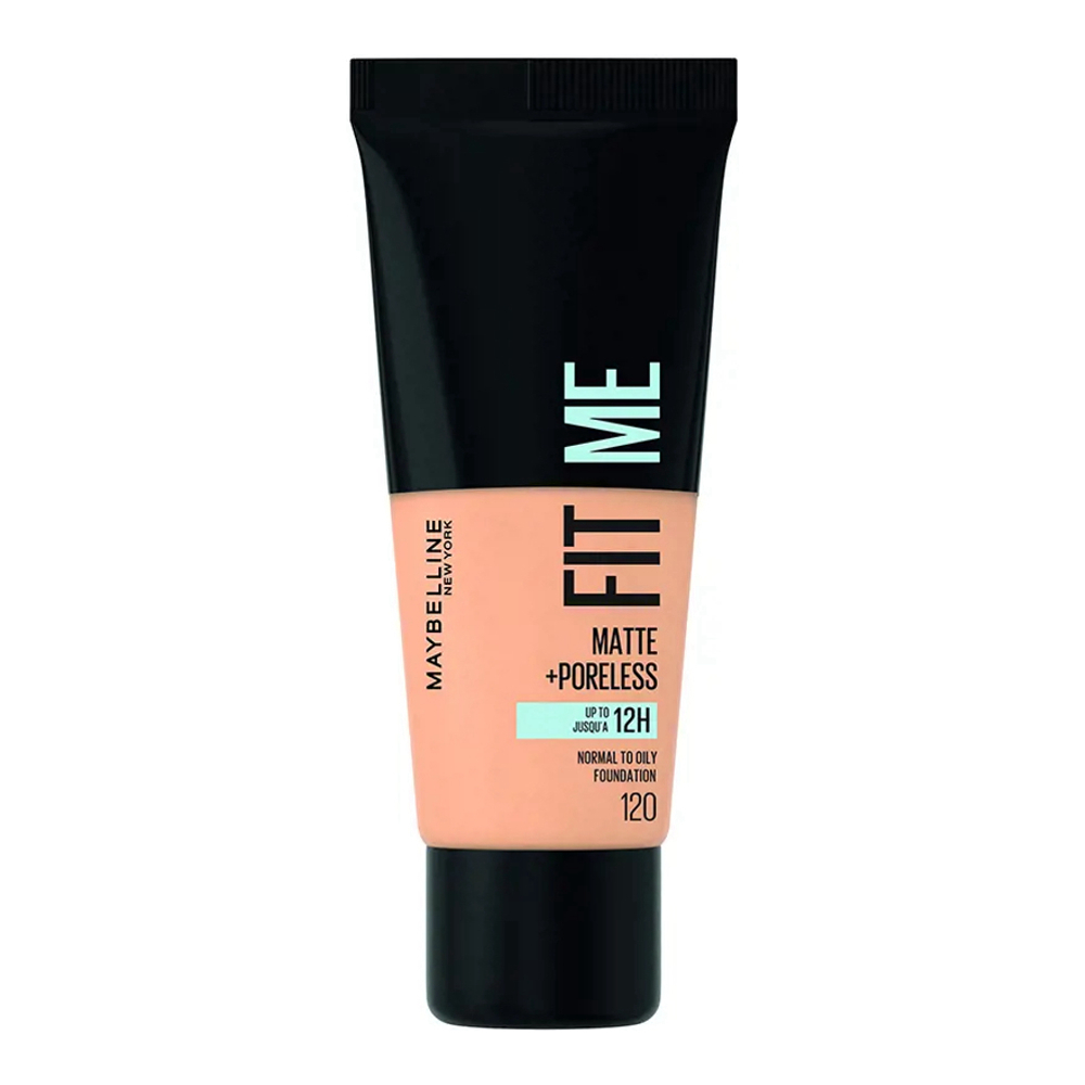 Fond de teint 'Fit Me! Matte + Poreless' - 120 Classic Ivory 30 ml