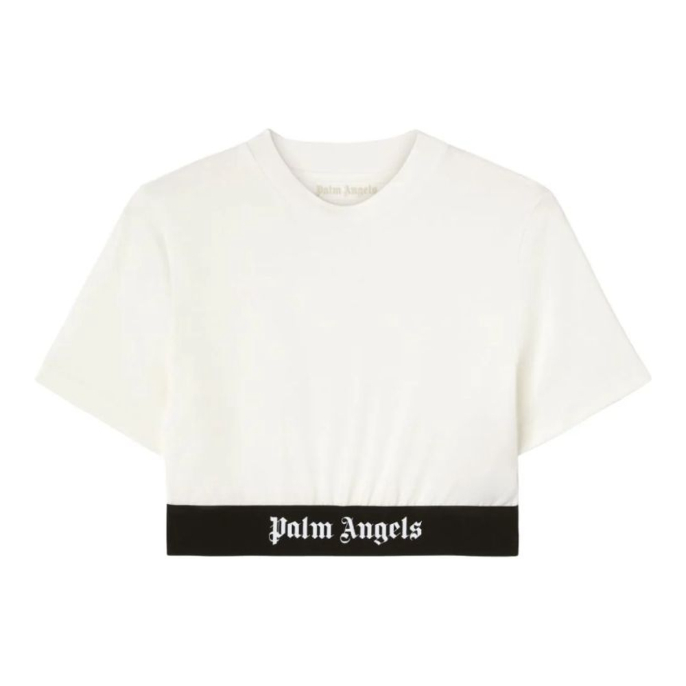 Crop Top 'Logo-Underband' pour Femmes