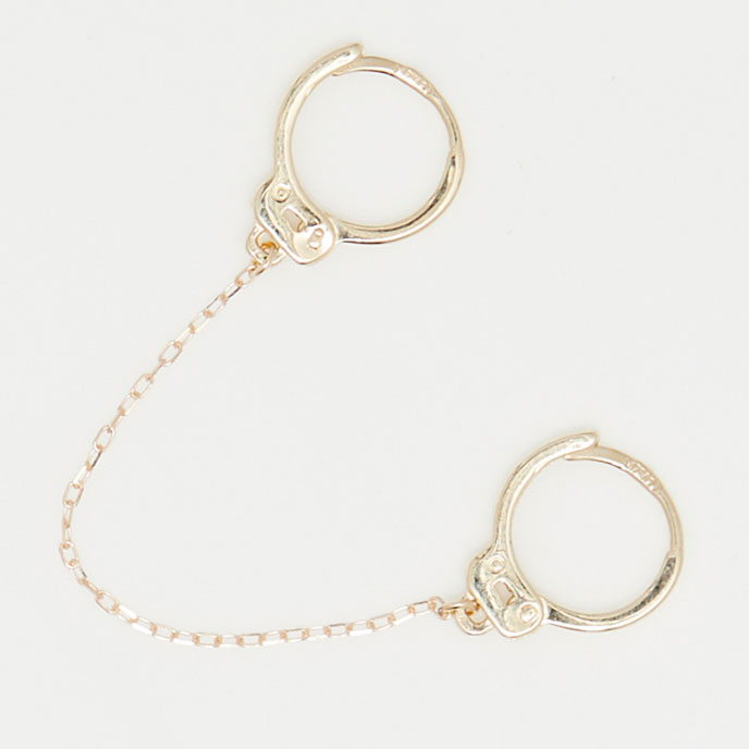 Women's 'Menottes' Single earring