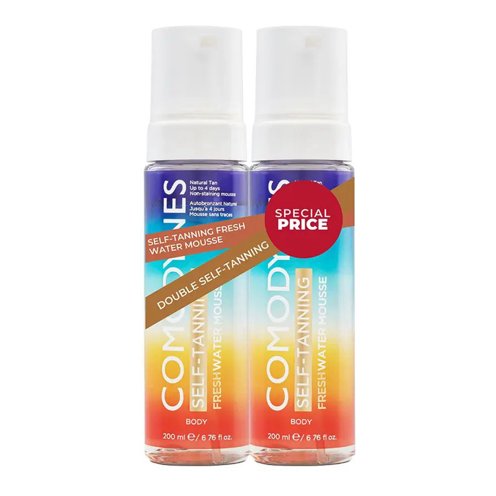 Mousse auto-bronzante 'Fresh Water' - Tous types de peau, 100 ml, 2 Pièces