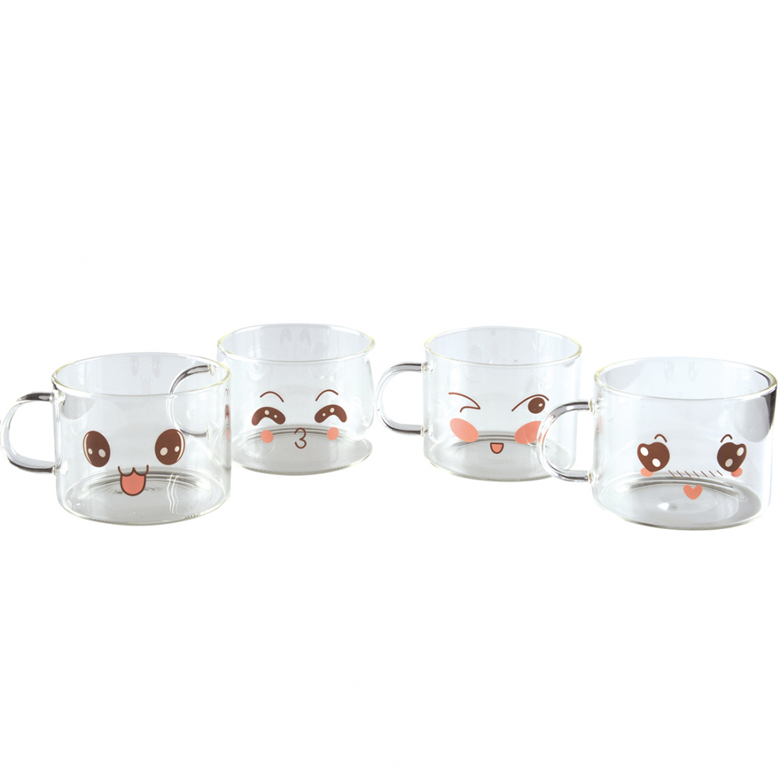 Decorative Mugs 500Ml - Set Of 4