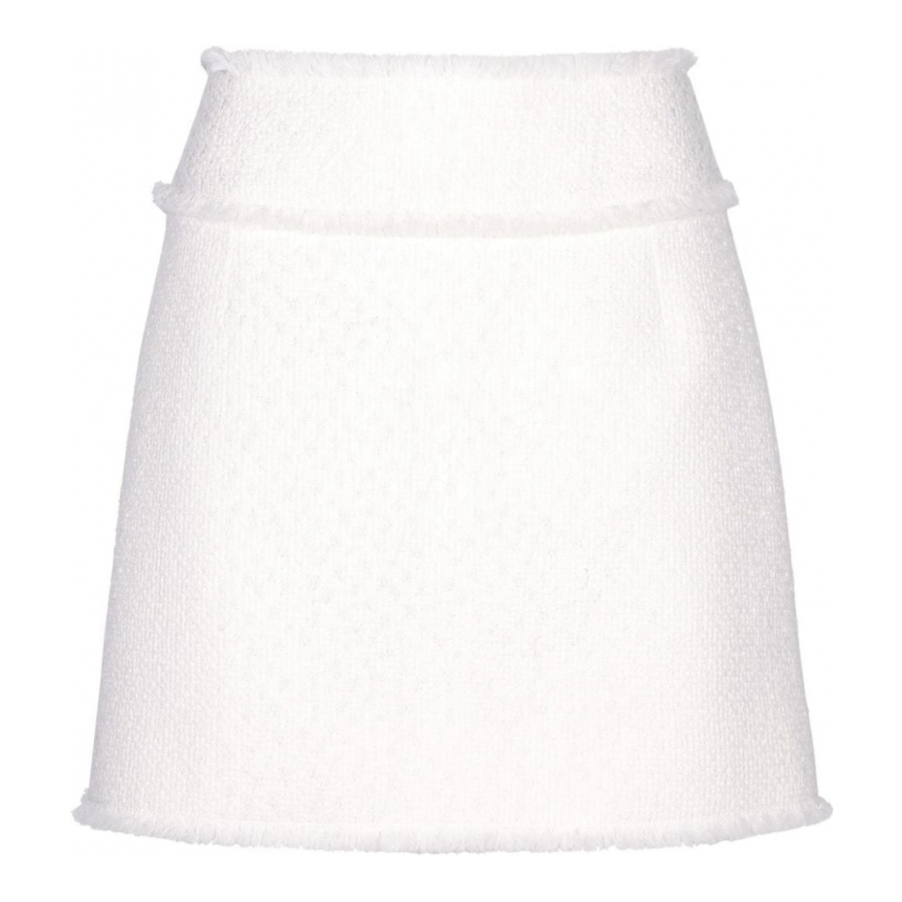 Women's 'Bouclé' Mini Skirt