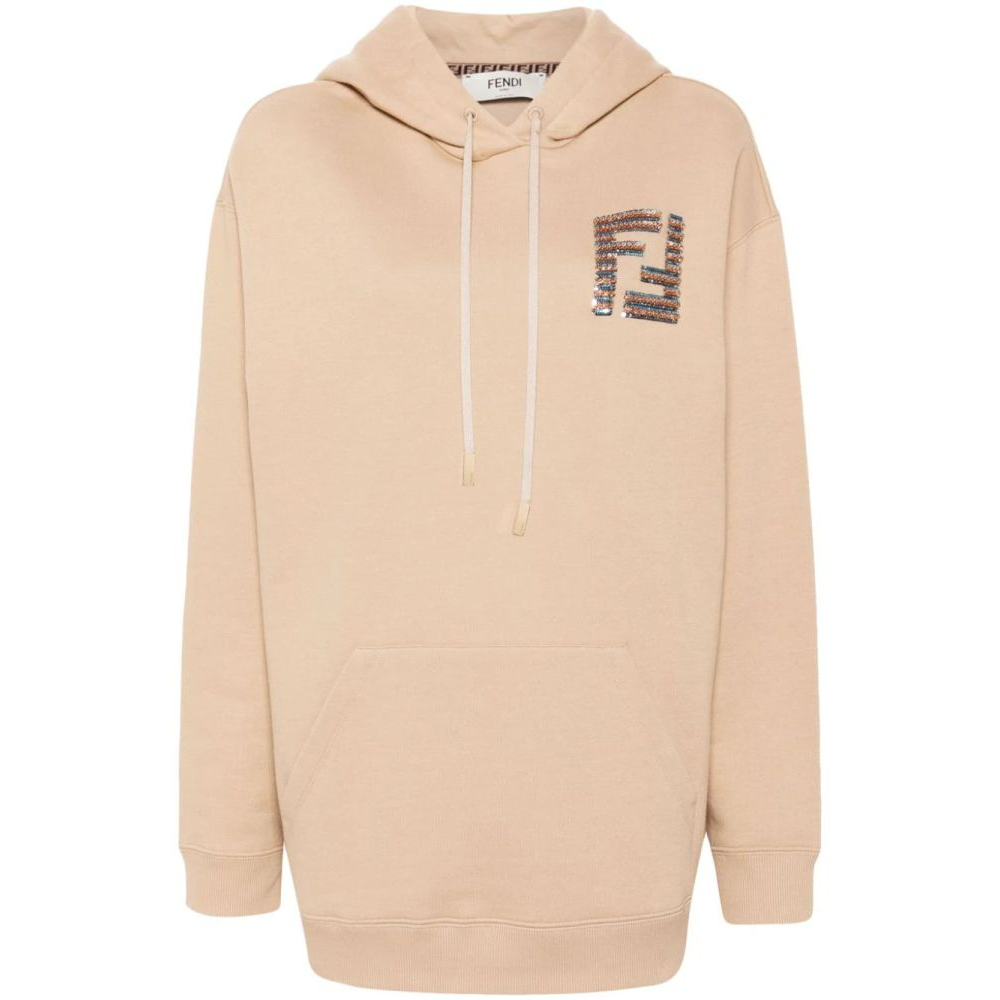 Sweatshirt à capuche  'Sequinned-FF' pour Femmes