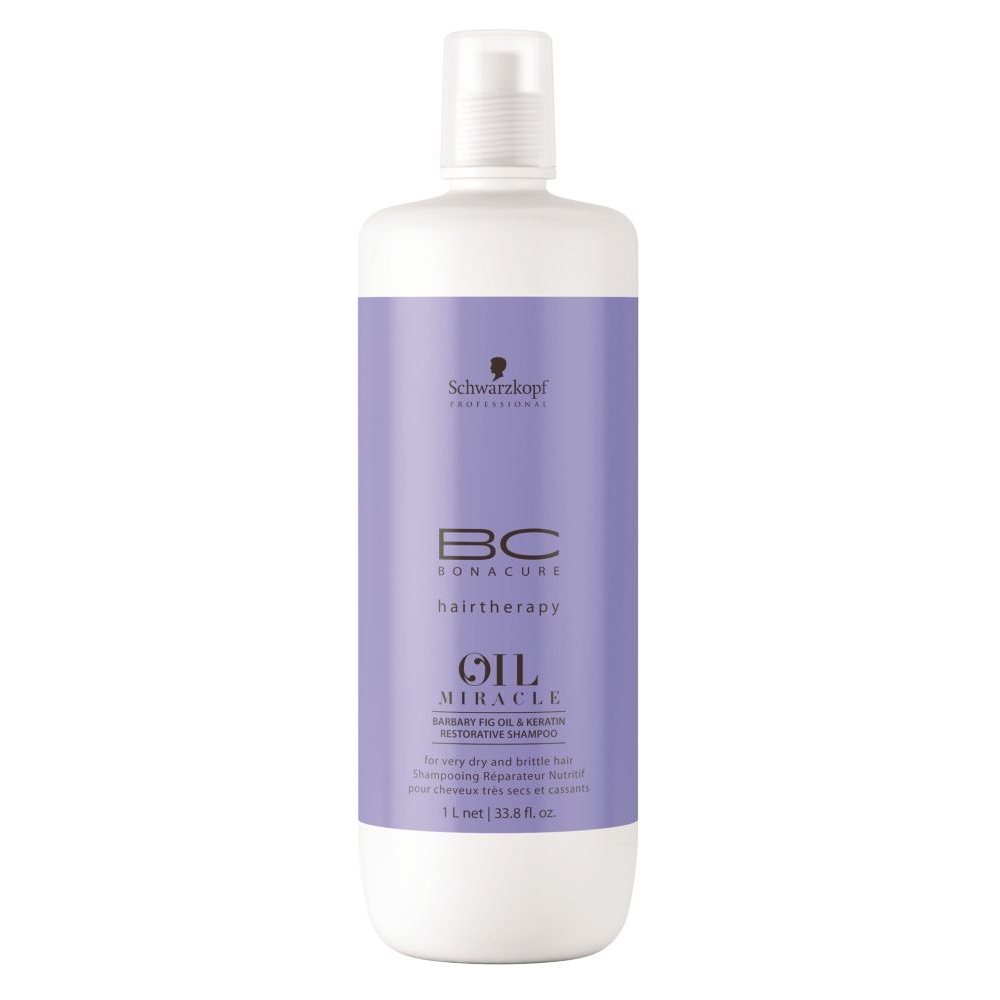 Shampoing 'BC Oil Miracle Prickly Pear Oil & Keratine Restorative' - 1 L