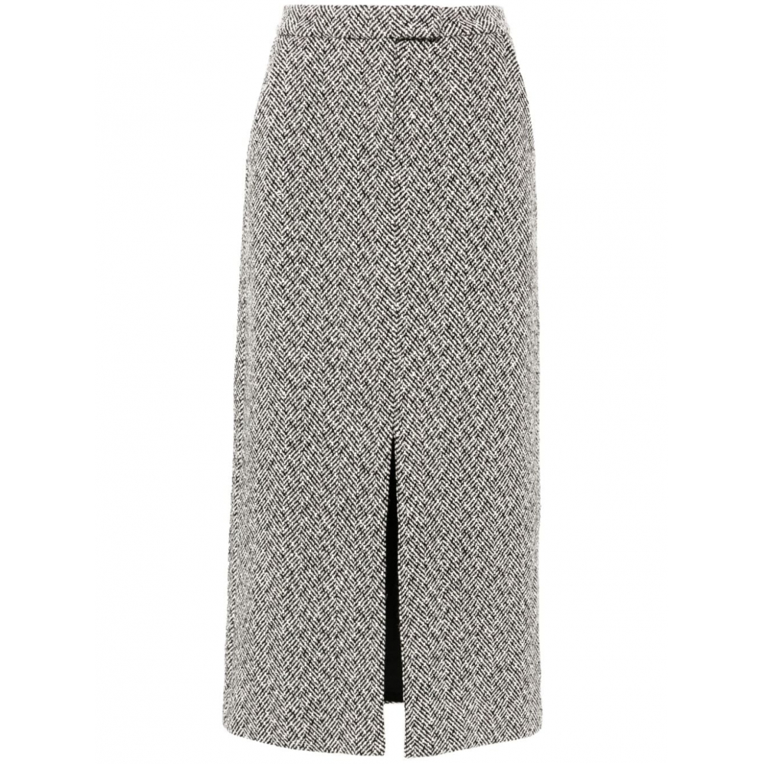Jupe Midi 'Herringbone' pour Femmes