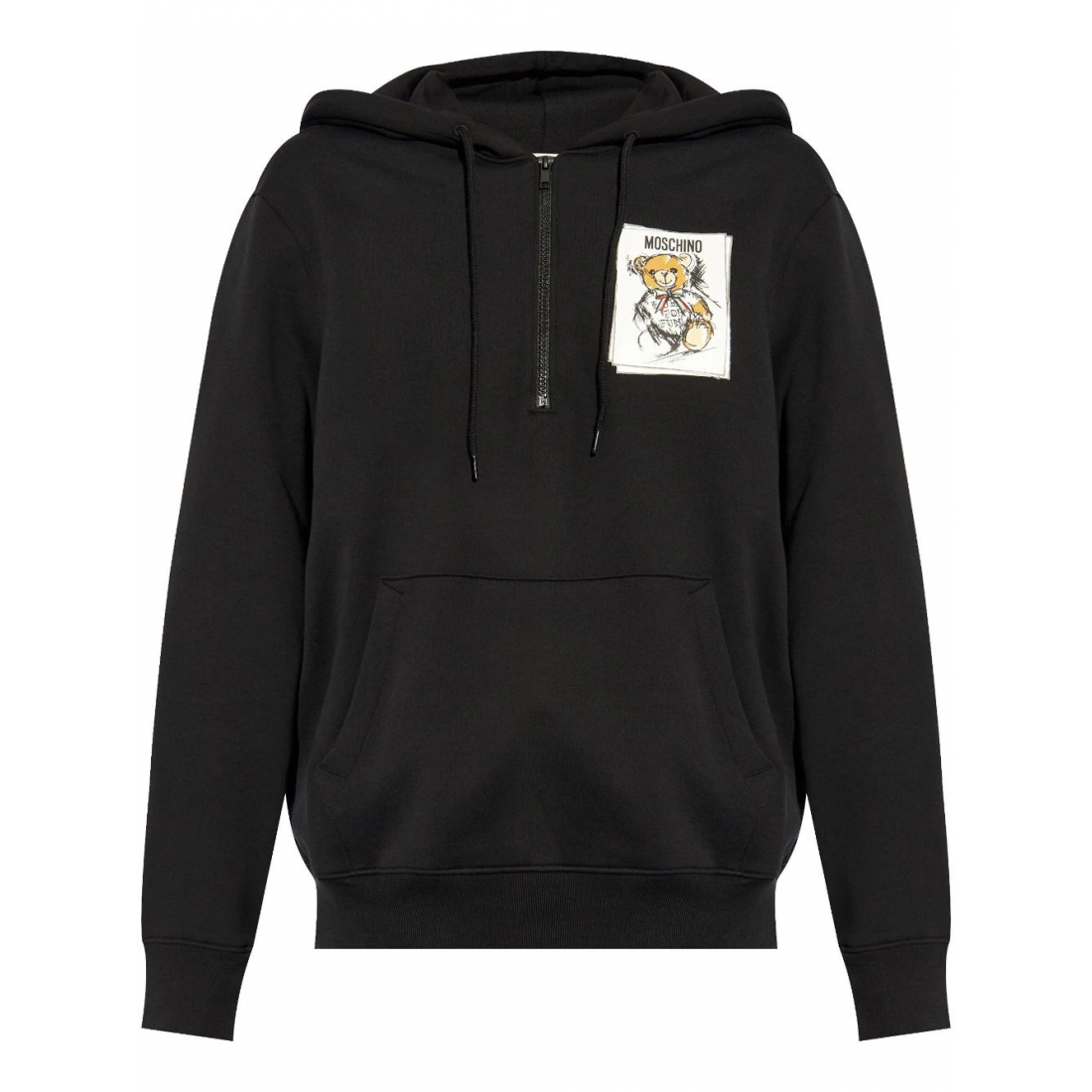 Sweatshirt à capuche  'Logo-Patch' pour Femmes