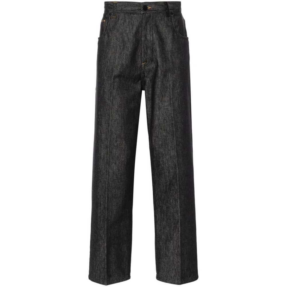 Men's 'Logo-Patch' Jeans