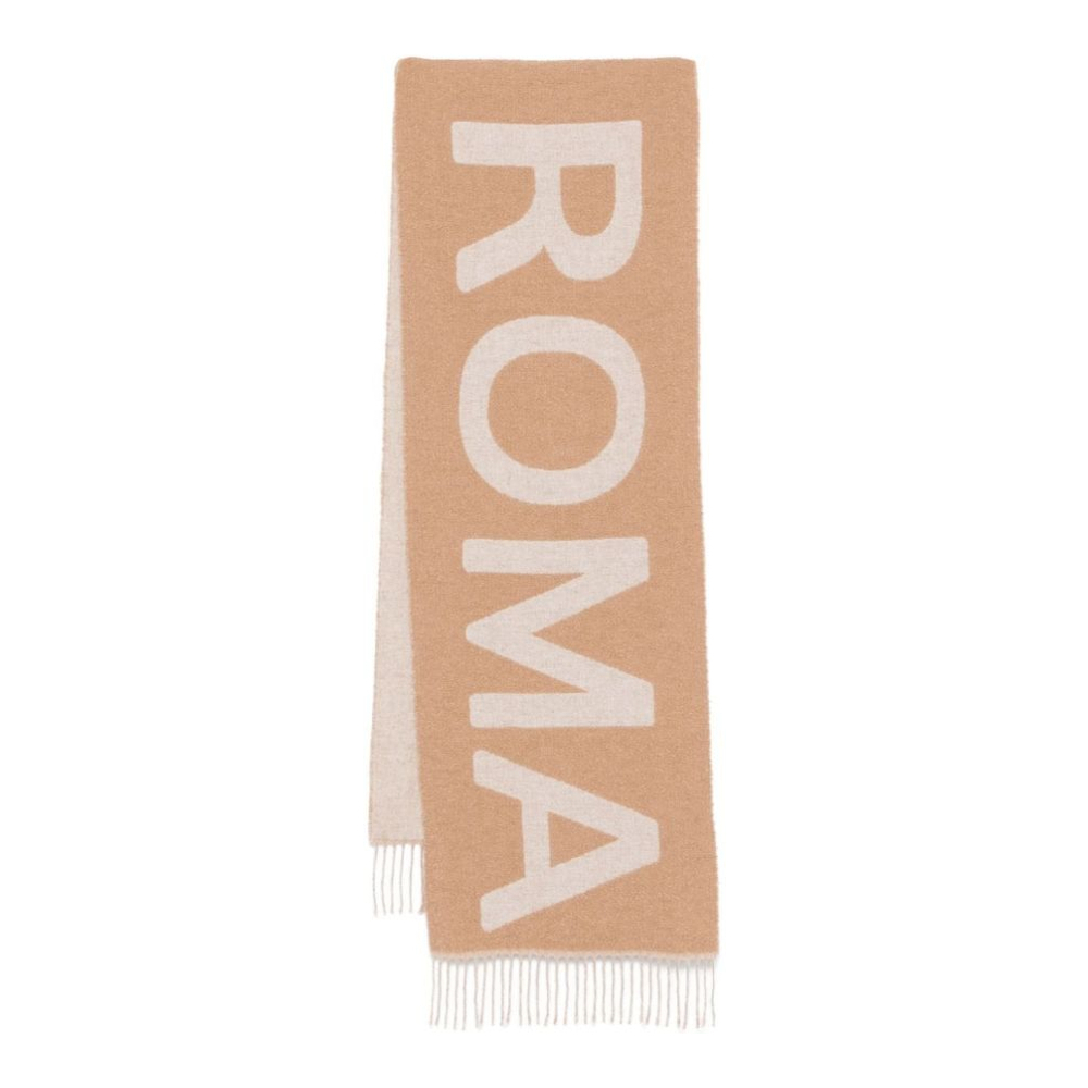 Écharpe en laine 'Logo' pour Femmes