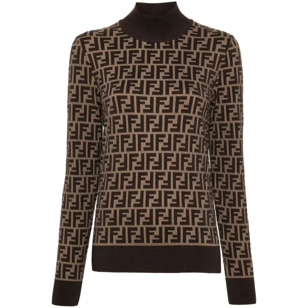 Women's 'FF' Turtleneck Sweater