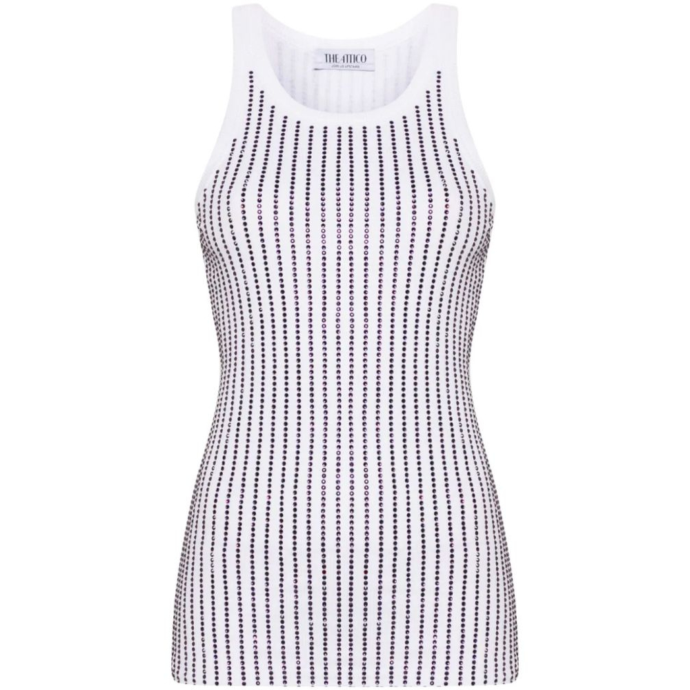 Débardeur 'Crystal-Embellished' pour Femmes