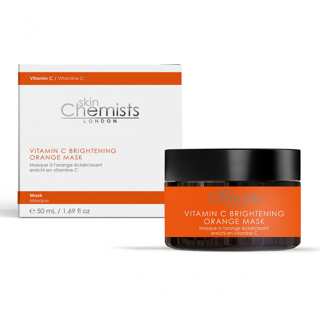 'Vitamin C Brightening Orange' Face Mask - 50 ml