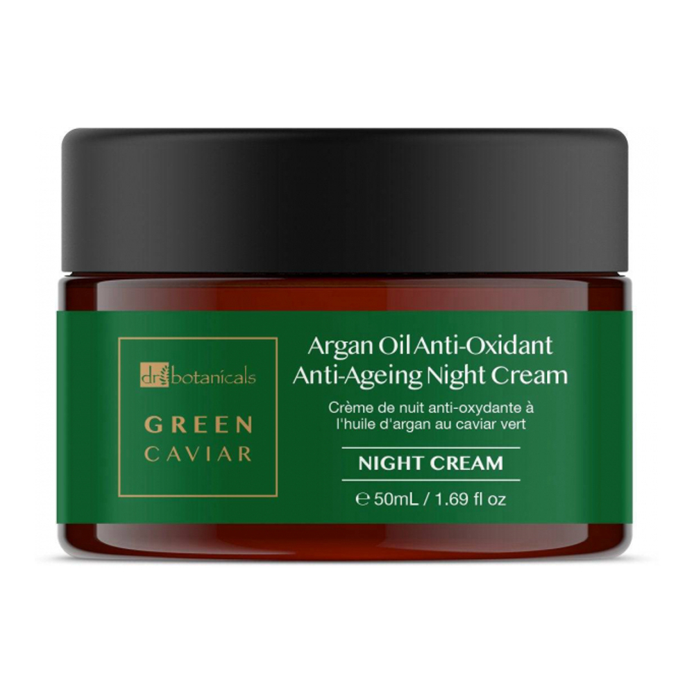 Crème de nuit anti-âge 'Green Caviar & Argan Oil Anti-Oxidant' - 50 ml