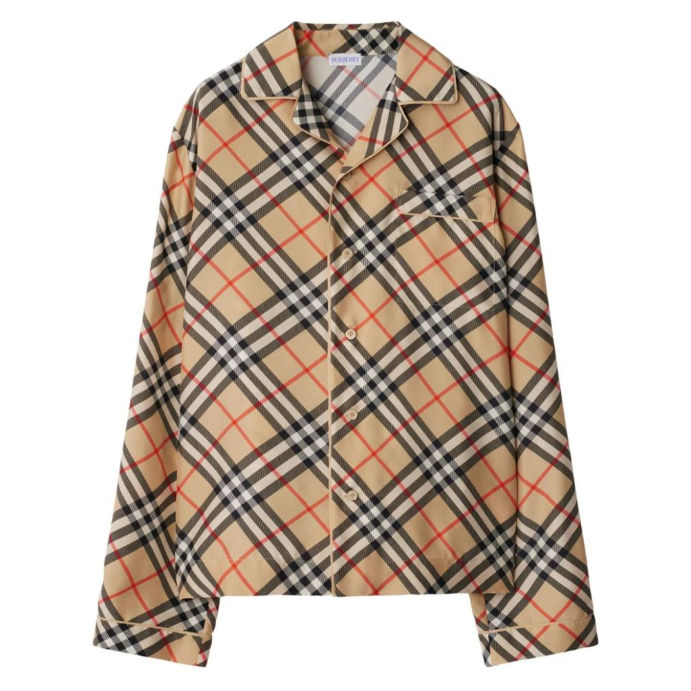 Top pyjama 'Vintage Check-Print' pour Femmes