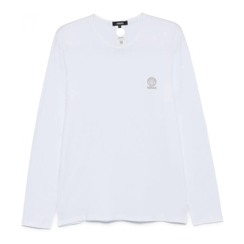 T-Shirt manches longues 'Logo-Print' pour Hommes