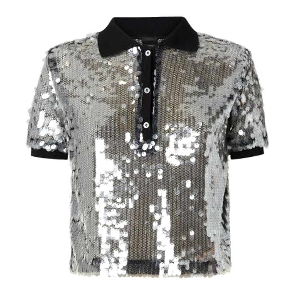 Polo 'Sequined' pour Femmes