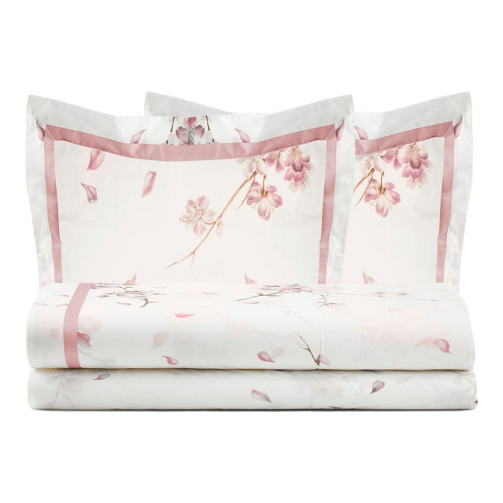 Fiori Di Pesco Duvet Cover Set, Pink
