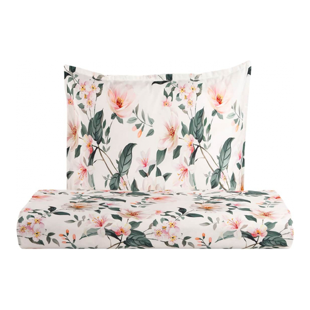 Ninfa Duvet Cover Set, Bianco