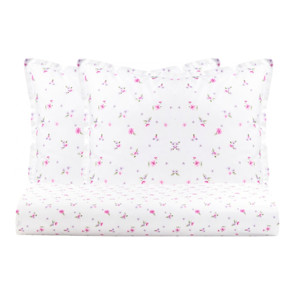 Gelsomino Duvet Cover Set 220x240 cm | 63x63 cm, Pink