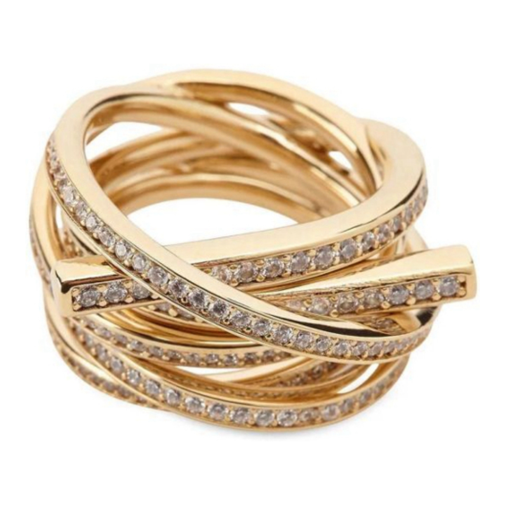 'Gancini Crystal-Embellished' Ring für Damen