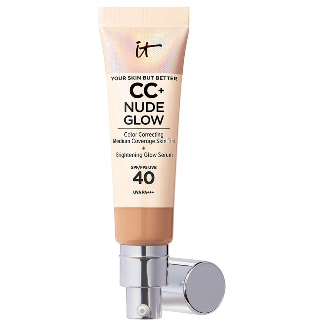 Sérum de teint 'CC+ Nude Glow Lightweight SPF40' - Medium Tan 32 ml