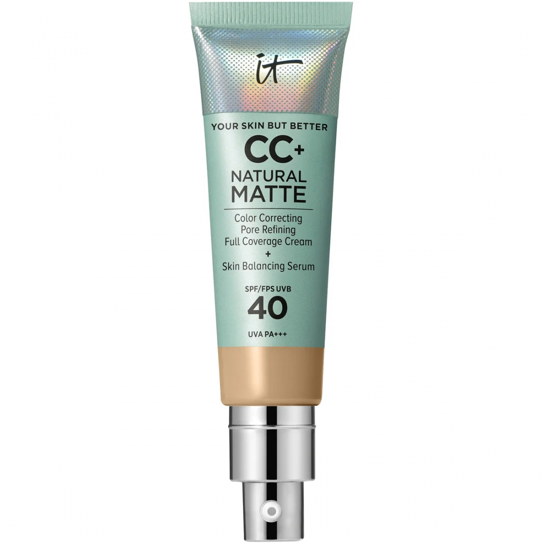 Fond de teint 'CC+ Natural Matte SPF40' - Medium Tan 32 ml