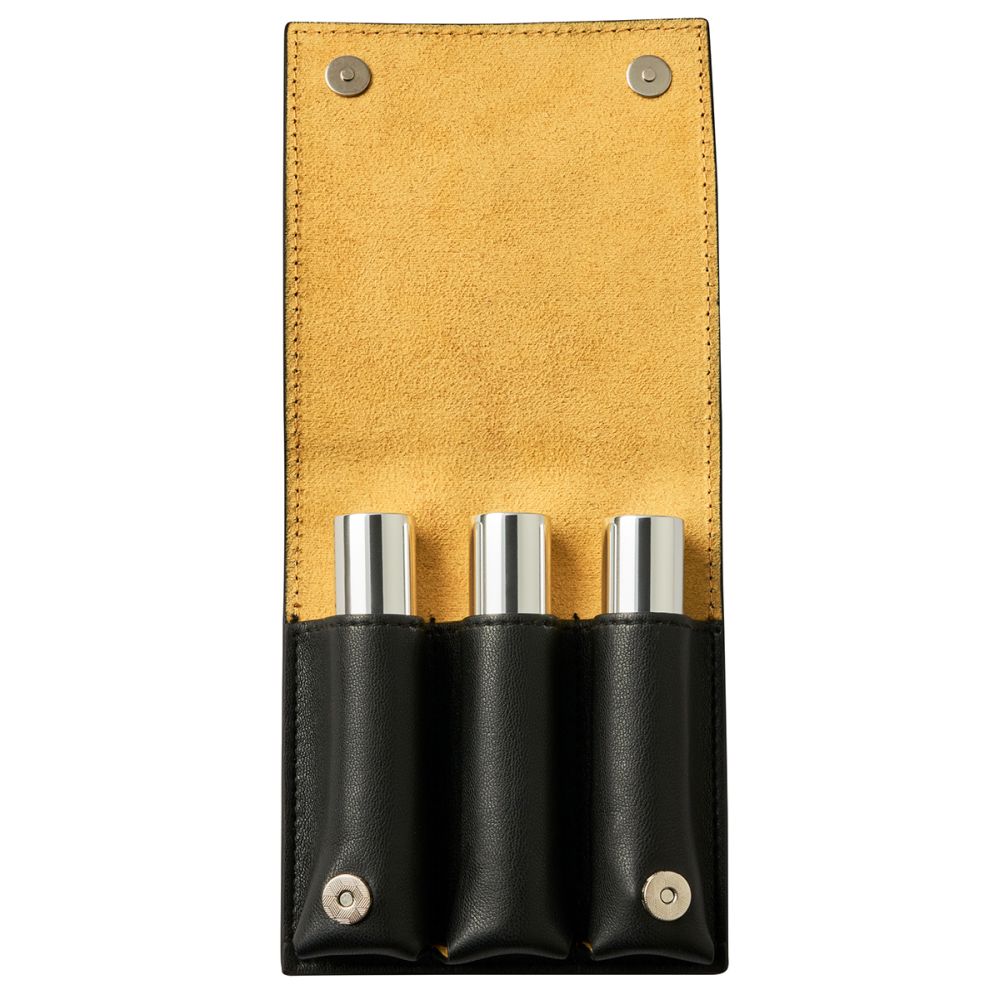 Stick de maquillage 'La Sélection Bâtons de Couleur' + Pochette de Cuir - Black 4 Pièces, 3 g