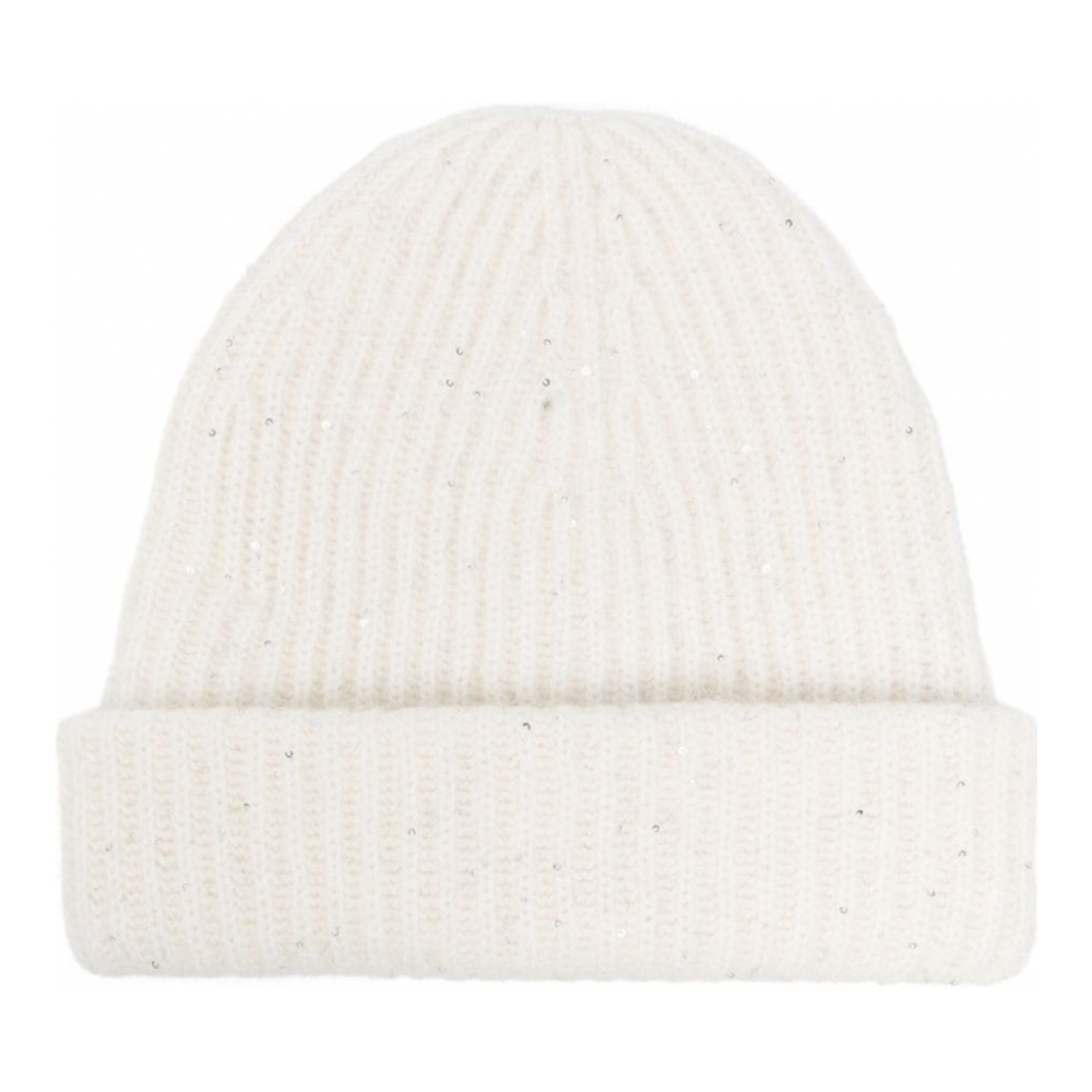 Bonnet 'Ribbed-Knit' pour Femmes