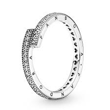 Women's 'Sparkling Overlapping' Ring