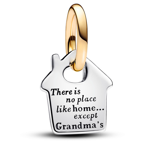 Women's 'Two-Tone Grandma'S House Dangle' Charm