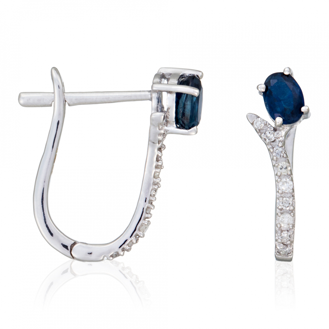 Boucles d'oreilles 'Beau Saphir' pour Femmes