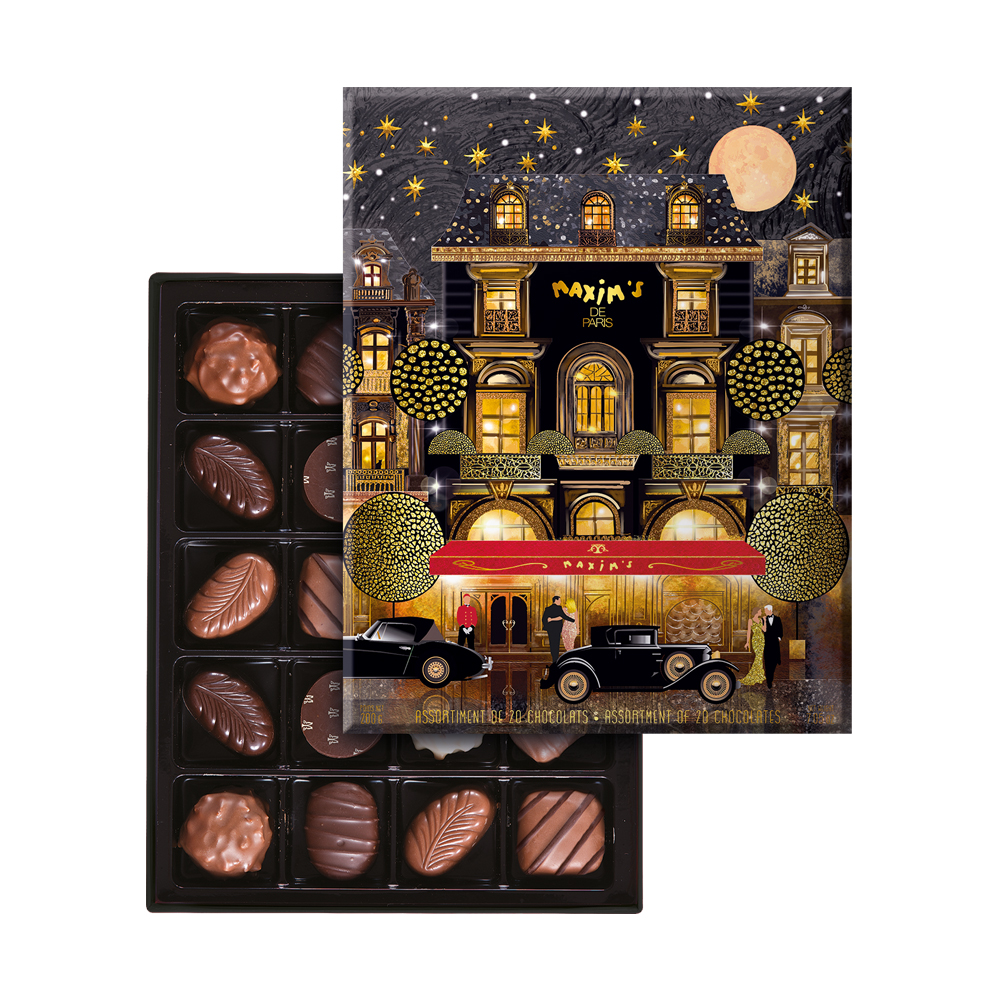 Boîte 20 Chocolats Noël 2025