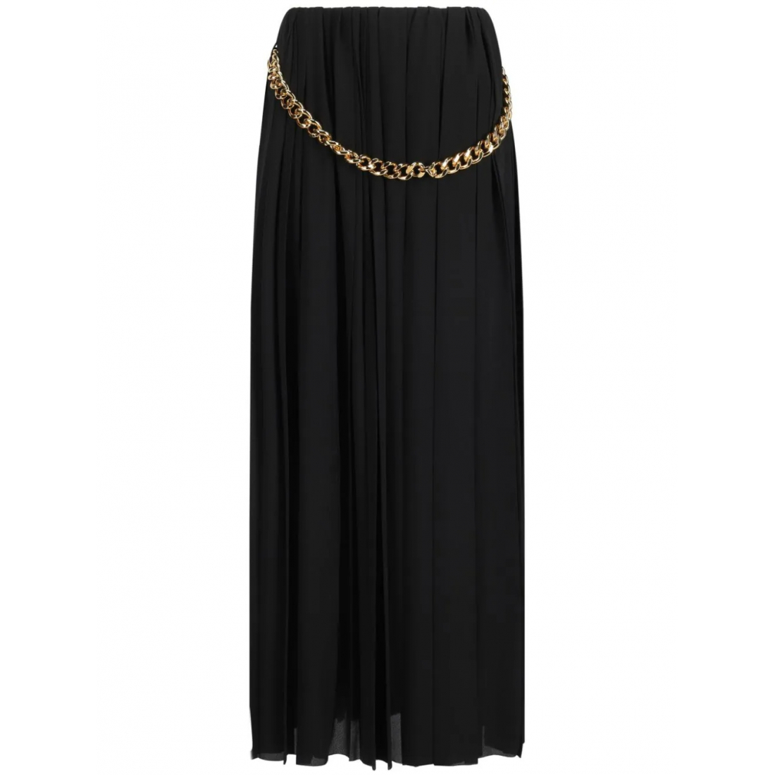 Women's 'Chain-Detail Pleated' Maxi Skirt