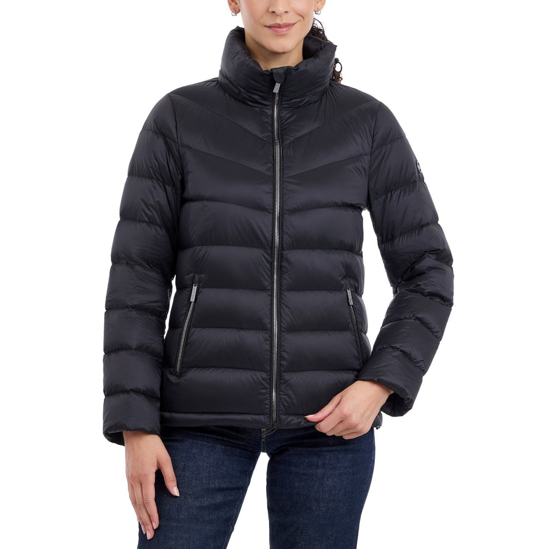 Manteau matelassé 'Hooded Shine Packable Down' pour Femmes
