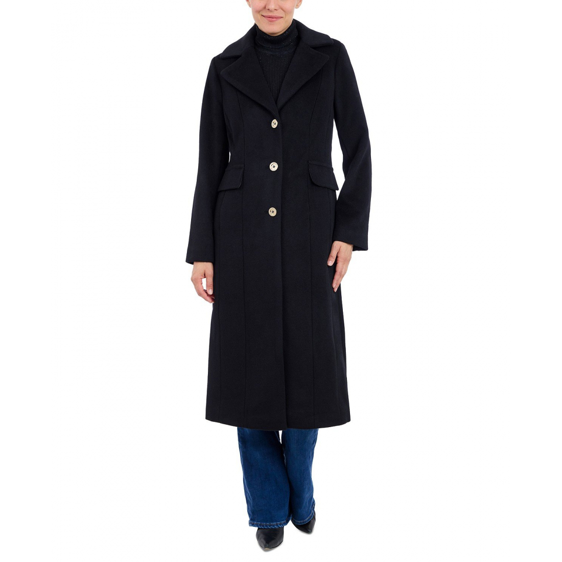 Manteau Maxi 'Single-Breasted Maxi' pour Femmes