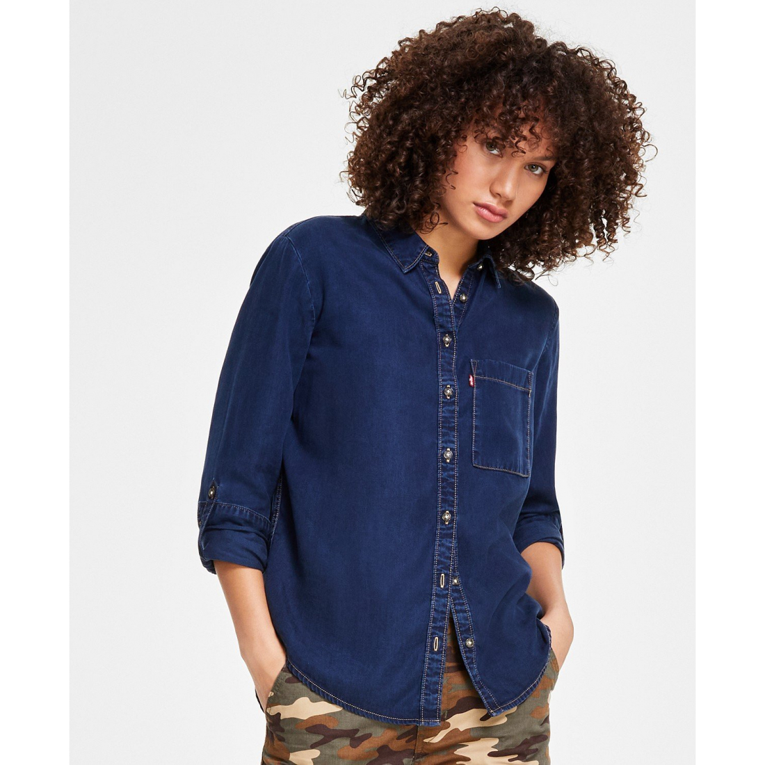 Women's 'Darlene Collared Button-Front' Shirt