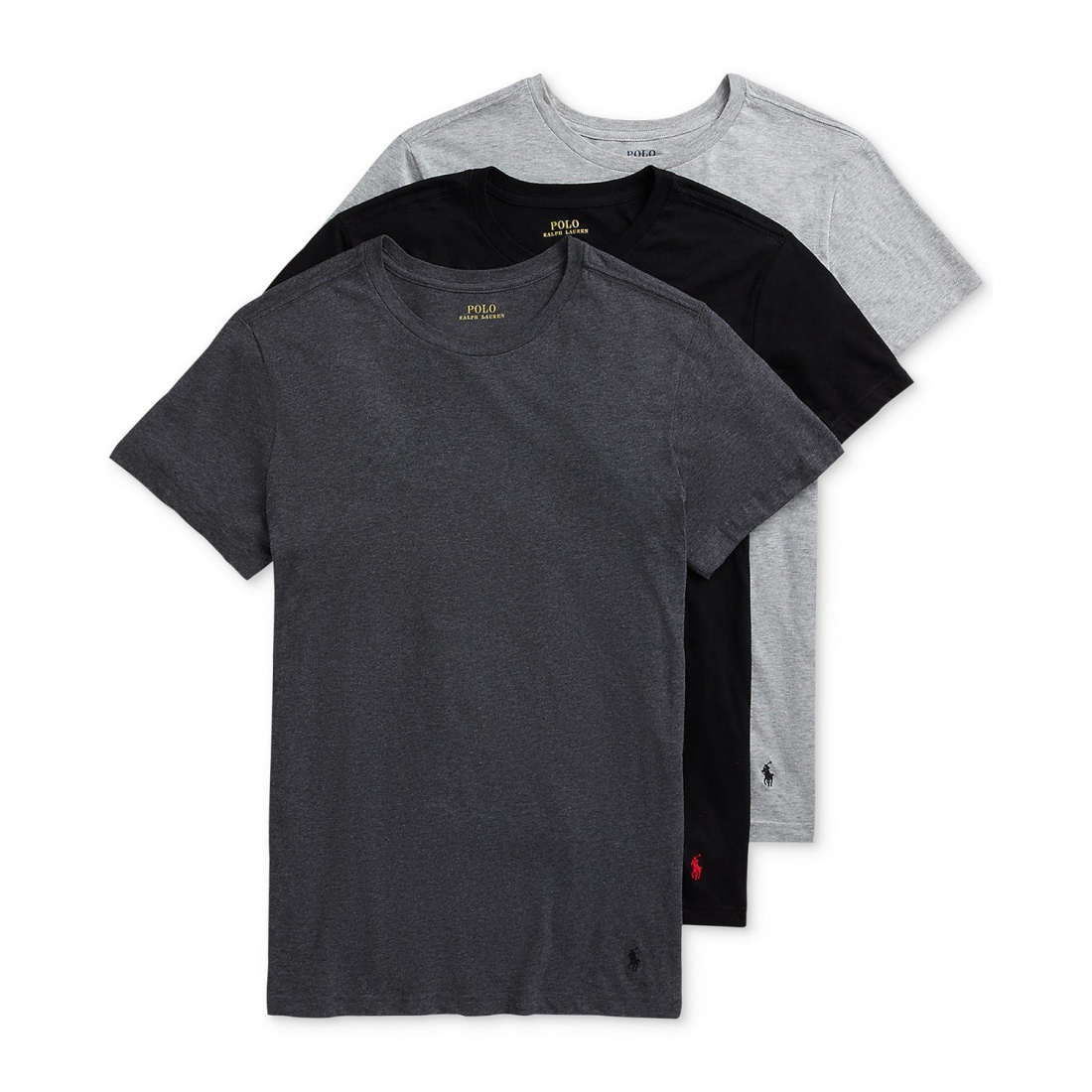 '3-Pack Slim Fit Crewneck Undershirt' pour Hommes