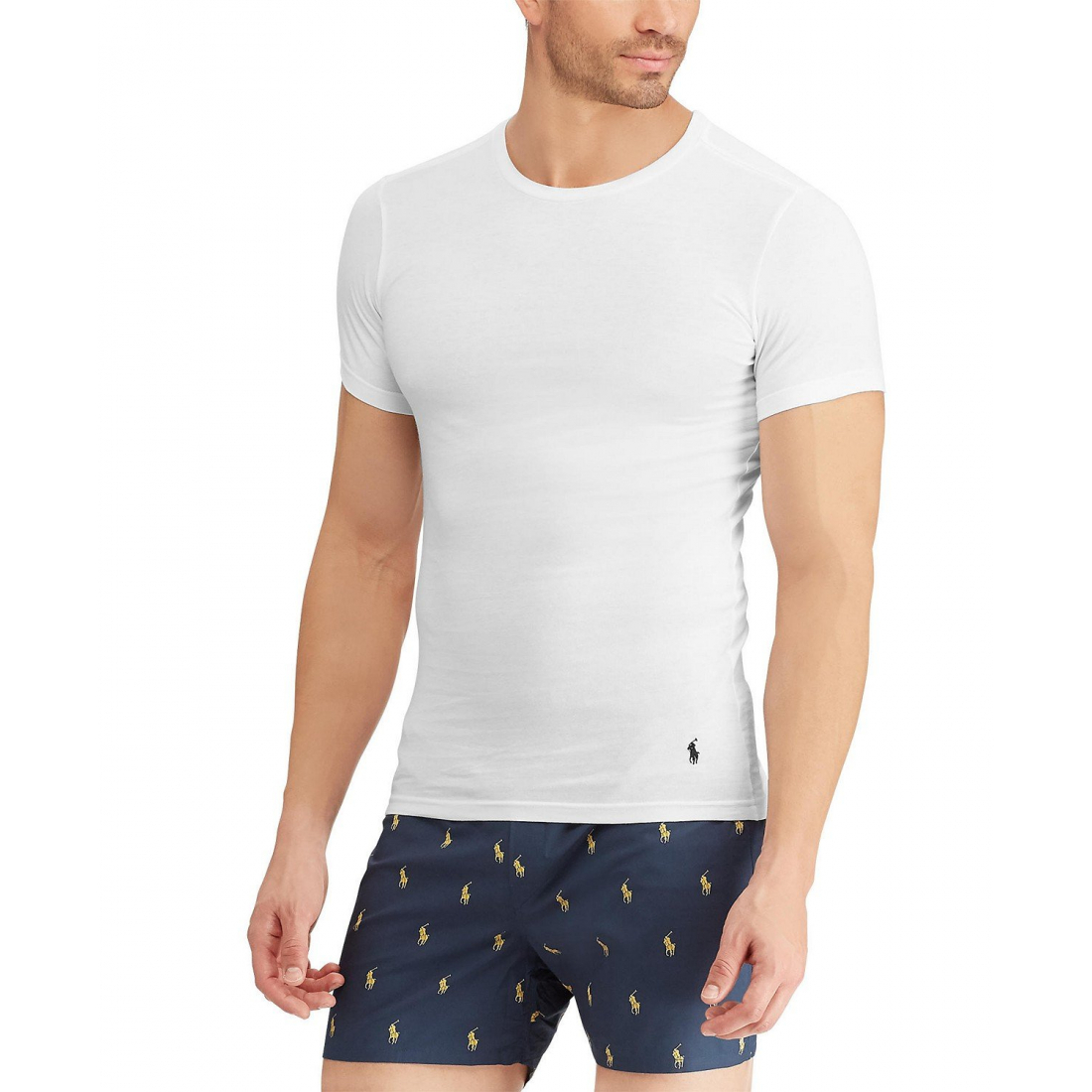 '3-Pack Slim Fit Crewneck Undershirt' pour Hommes