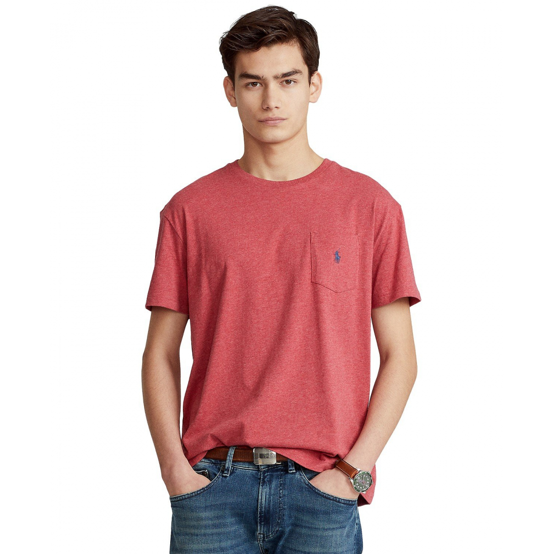 T-shirt 'Jersey Pocket' pour Hommes