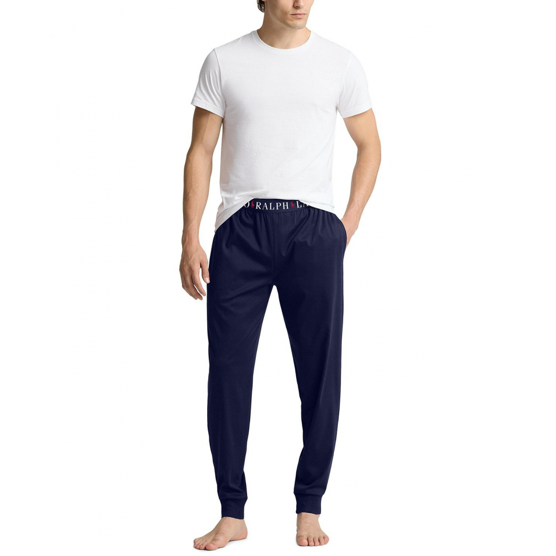 'Mercerized Cotton Pajama Joggers' pour Hommes