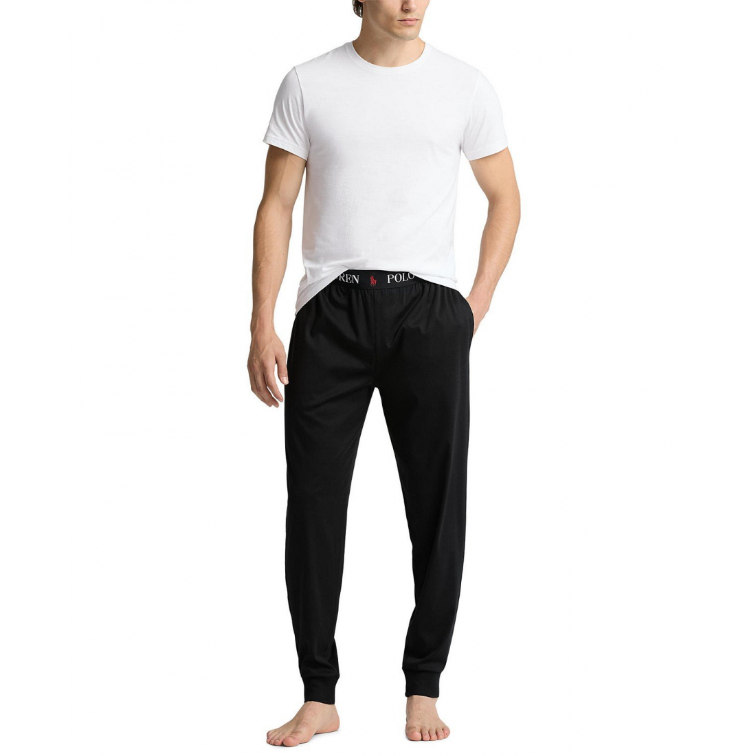 'Mercerized Cotton Pajama Joggers' pour Hommes