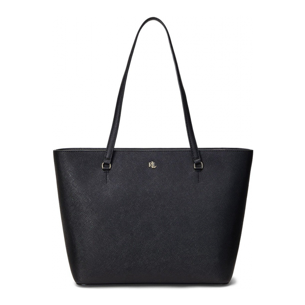 Women's 'Crosshatch Leather Medium Karly Shopper' Tote Bag