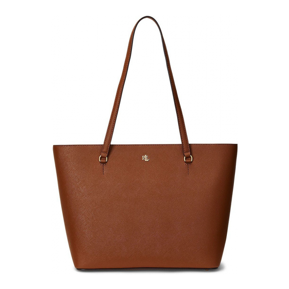 Women's 'Crosshatch Leather Medium Karly Shopper' Tote Bag