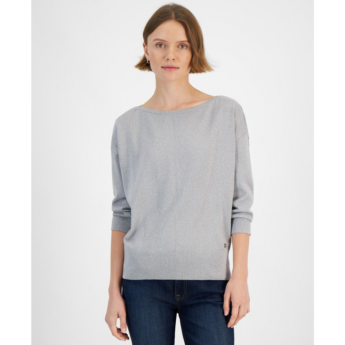 Women's 'Boat-Neck Dolman-Sleeve' Sweater