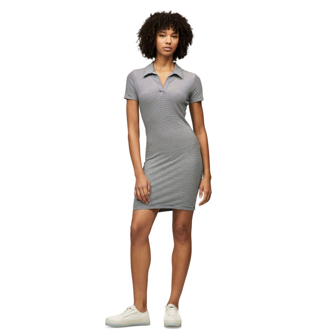 Robe Polo 'Striped Short-Sleeve' pour Femmes
