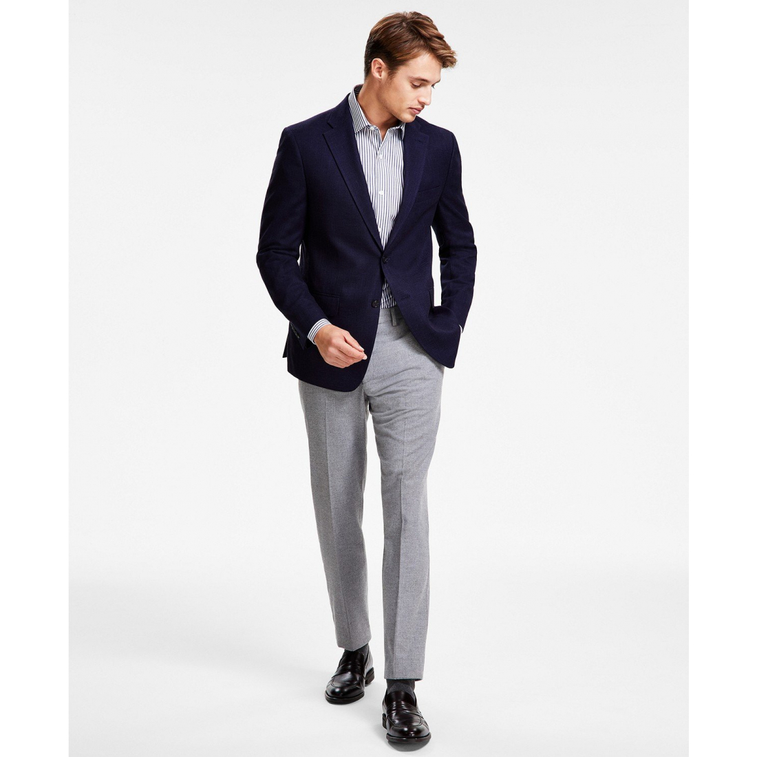 Blazer 'Modern-Fit Solid' pour Hommes