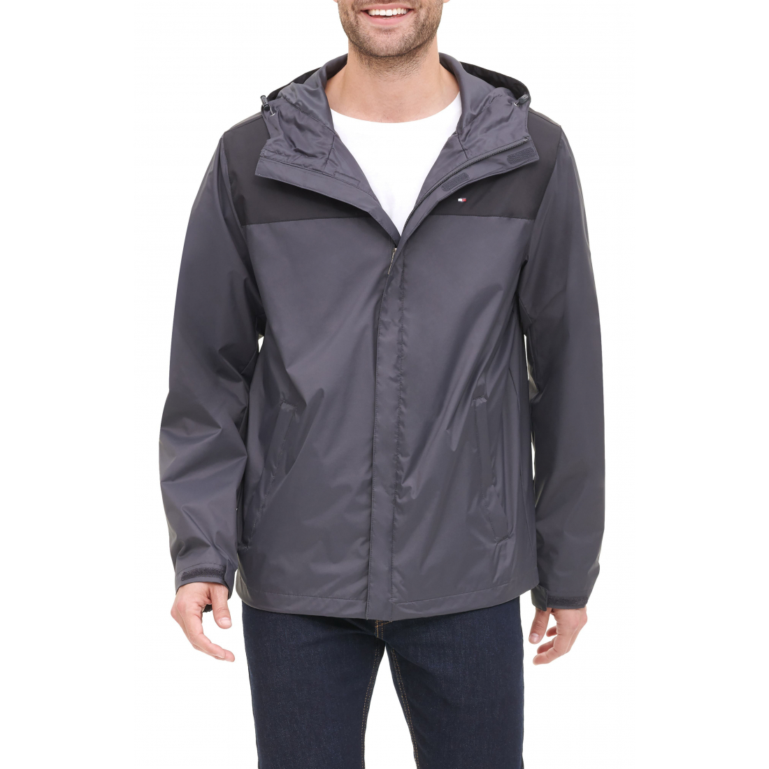 Veste 'Hooded Rain Slicker' pour Hommes